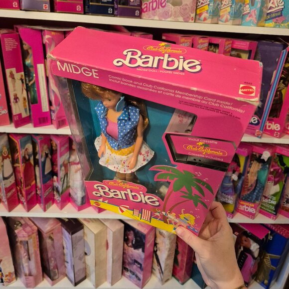 1987 4442 Club California Midge Barbie - Picture 4 of 8